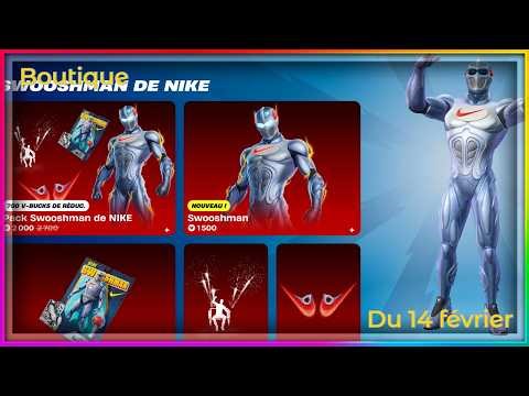 NOUVEAU SKIN NIKE SWOOSHMAN ! BOUTIQUE DU 14 FÉVRIER 2026 !