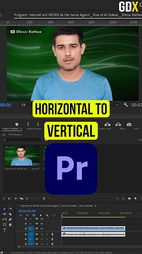Change Video Orientation in Premiere Pro Easily
