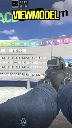 The BEST CS2 Viewmodel Workshop Map 🔥 #cs2 #csgo