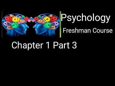 Psychology Chapter 1 Part 3 : modern schools of psychology / Freshman course / in amharic