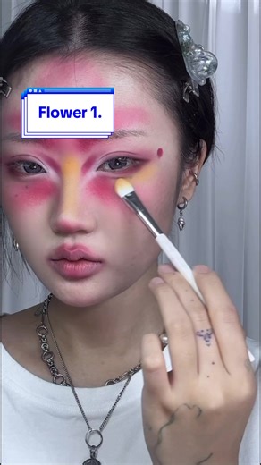 Fantasy Flower Makeup Ideas