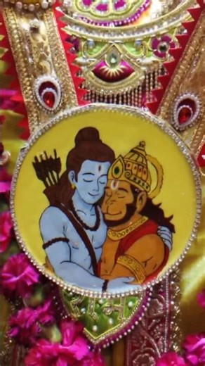 Handmade Mala for Hanuman ji #hanumanji #handmademala #jaishreeram #shortsfeed #shortvideo #trending