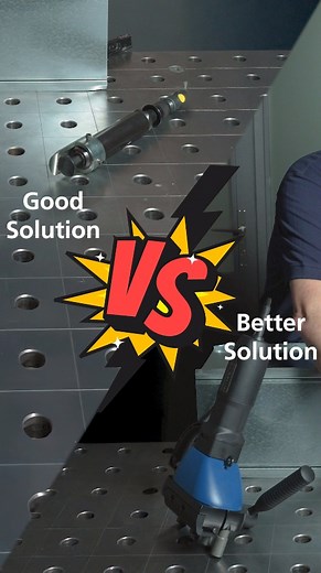 AirHammer vs. F 300 Seam Locker You know the AirHammer. It smashes, pushes, and just sort of does what it's supposed to. But let's be honest: Who needs all that noise and hustle and bustle when there's a smarter way to do it? 🤔 That's where the F 300 Seam Locker comes in. The quiet genius among machines. Powerful, precise and soooo much easier. No sweaty arm movements at all! Why struggle with the AirHammer when you can get it done easily, ergonomically, and effortlessly with the F 300? ️‍💡 Co