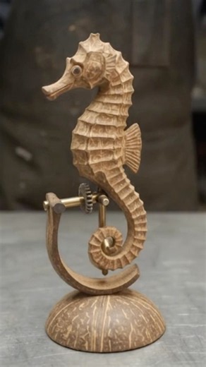 Pendulum Counterweight Drives Swivel-Tail Seahorse Anchor Differential Dynamic Counter-Balance! 🌊⚓