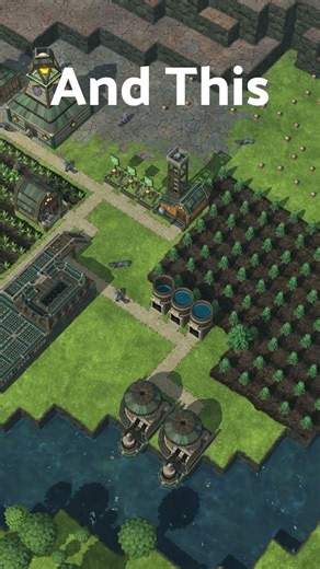 From this... to that and (the dam is) still growing! 🦫#shorts #gaming #citybuilder