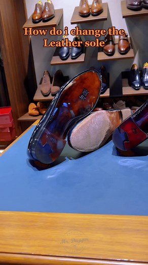 Changing Leather Soles: A Step-by-Step Guide