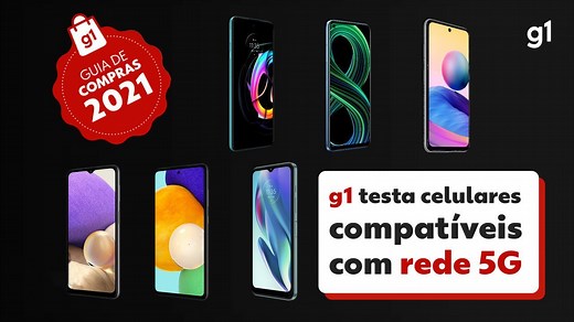 5G no Brasil: análise de celulares intermediários compatíveis com 5G