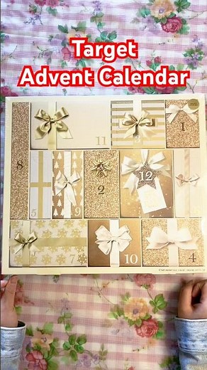 Target Advent Calendar #unboxing #adventcalendar #target #christmas #beautyadventcalendar