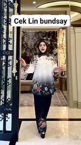 2.6K views · 65 reactions | one set sabiya kode 03-088 ( celana monogram Emerald) https://vt.tokopedia.com/t/ZSBnP8JVA/ | Tina Siadari | Facebook