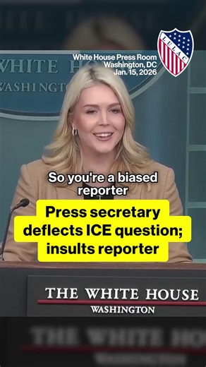 After questions about ICE, Karoline Leavitt presented five logical fallacies in under two minutes. She dismissed the question with an ad hominem (personal attack) calling the reporter a left-wing hack, avoided the question with whataboutisms (Laken Riley), ignored the position with a false dichotomy to support ICE unquestionably, distorted the reporter's argument with a straw man answer, and appealed to the emotion of fear by repeatedly invoking emotionally charged language. #LULAC #Leavitt | LU