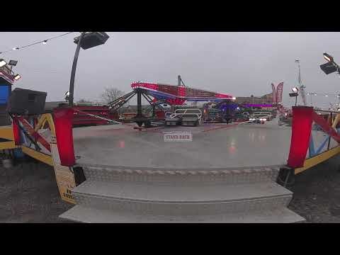 Sizzler Ride At Edward Danters Fun Fair, Clifton Rugby, Bristol