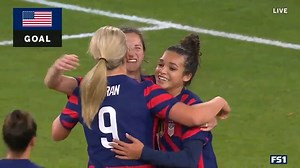 Another one for 🇺🇸 The USWNT picks up another goal just before the end of the first half 💪 | FOX Soccer