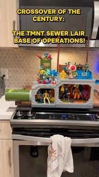 CROSSOVER OF THE CENTURY: THE TMNT SEWER LAIR BASE OF OPERATIONS!