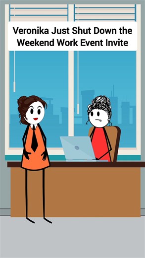 532K views · 12K reactions | Veronika Just Shut Down the Weekend Work Event Invite. #therealveronika #animation #animationmedia #funnyvideo #comedy #reels #animationvideos #animationart #skitscomedy #managersbelike #corporate #corporateamerica #weekend #management | Animation Media | Facebook