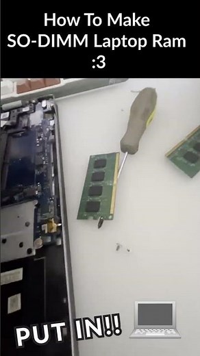 ❤️ How to make SODIMM Laptop Ram from DIMM ❤️