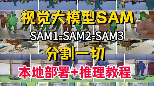 【原理解析 代码实践】SAM全网最全解读！【从零配置SAM】手把手带你运行SAM模型，分割一切！从环境配置到本地部署、推理！AI/CV/SAM3/大模型