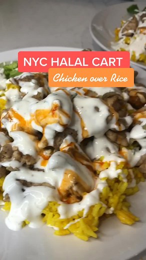 Halal Cart-Inspired Chicken Over Rice Recipe