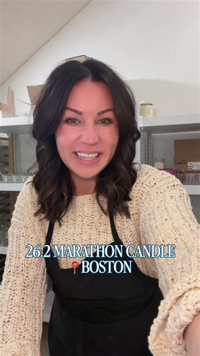 Reilly Laine Co. on Instagram: "Running Boston? Need help fundraising? 🏃‍♀️ 🕯️ Let’s turn miles into meaning 💛💙 Our 26.2 Candle is back, and we’re donating $10 per candle sold with your code to help you hit your fundraising goal. 📩 Email hello@reillylaine.com with: Name | Non-profit | Donation link | Donation end date We’ll send you custom graphics + a code to share. Light a candle. Fund a cause. Run your heart out. 💛🕯️"