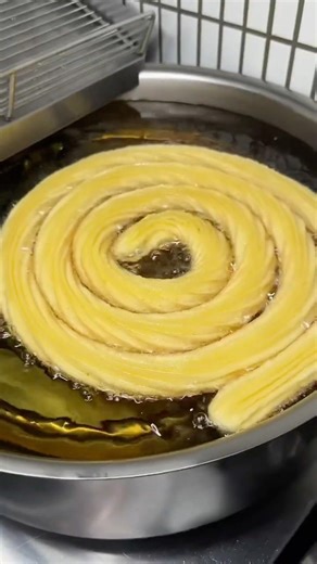 Crunchy Swirly Churro #japanesefood
