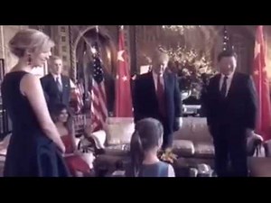 Donald Trump's grand daughter sings for China's president