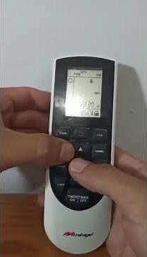 Como desbloquear control remoto de aire acionado /Quitar candado de control remoto de Mirage