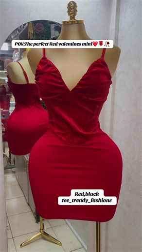 Stylish Red and Black Valentine's Day Outfit