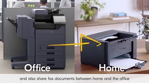 Work on your terms! 🏠🏢 Whether you want to print an important document in your office or in the comfort of your own home, Kyocera devices have a powerful fax capability that outputs documents in seconds! Discover a new way of working ➡️ https://www.kyoceradocumentsolutions.us/en/products/mfp/kyocera-pa2000w-and-ma2000w-devices.html | KYOCERA Document Solutions America