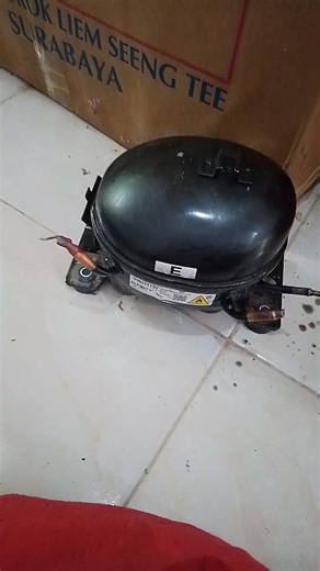 hari ini ganti kompresor kulkas sharp inverter 2 pintu