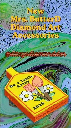 New Mrs ButterD Diamond Art Accessories #diamondpainting #craft