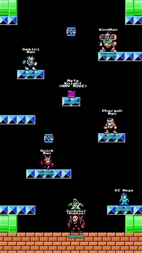 Super Smash Robot Masters | Mega Man CPU Battle