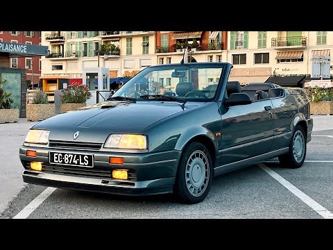 Renault 19 Cabriolet 16S (1992) - Sporty chic on the French Riviera!