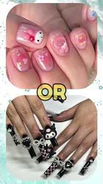 Are You A My Melody Girl Or A Kuromi Baddie? 💖💜 | Aesthetic Vibe Check! #mymelody #sanrio #kuromi