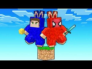 TEK BLOKTA LABUBU OLDUK - Minecraft