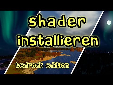 Minecraft Bedrock Edition Shader installieren und deinstallieren || [Win10,PS4,Xbox,PE,Switch]