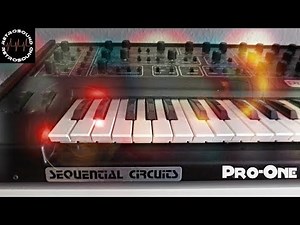 Sequential Pro-One Analog Synthesizer (1981) Electronic Body Music