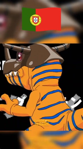 ¿Alguna vez habías escuchado el #Agumon portugués? XD #Digimon | Digimon Freaks
