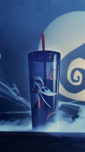 The Zero Starbucks® Travel Tumbler arrives exclusively at Disney Store September 12 at 8am PT. 🌙 | Disney Store