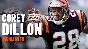 Corey Dillon: Must See TV 👀 More highlights → bengals.com | Cincinnati Bengals