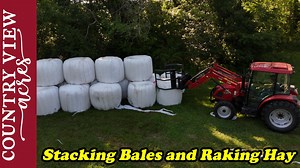 36K views · 1.4K reactions | Stacking Bales and Raking Hay Buy...