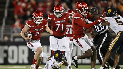 Louisville fans down in the dumps after shocking upset loss to Cal