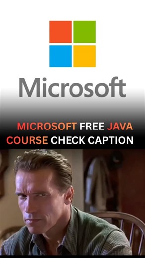 Exploo on Instagram: "Microsoft Free Java Course 👇 A beginner friendly videos By Microsoft to help you learn Java From Scratch ( No Prior Knowledge is Required) What you'll Learn Basics of Java, OOP's concepts from scratch, Debugging and Deploying , And more concepts.. Want This 👇 👉Follow + Comment "Link". #microsoft #freecourse #oops #java #programming"