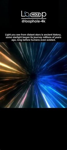 Starlight Is Glimpse Into Ancient History #space #shorts