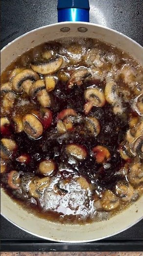 Red Wine Mushroom Sauce for Steak Recipe