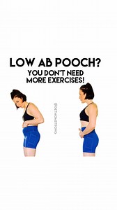 Ashley| Mom Fitness-Diastasis Recti, Prolapse, & Perimenopause on Instagram: "First off, remember that you are the owner of a uterus and it is normal to have some pooch to our tummies! What if I told you that you didn’t need scissor kicks and pilates 100s to minimize the low ab pooch? Say whaaaaat? ⁣ ⁣ And, even way more importantly, what if I told you that your low ab pooch is trying to tell you something about your pelvic floor function? ⁣ ⁣ What if I told you your breath was the way to a flat