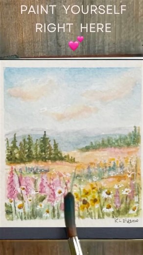 We all need the artsy escape this weekend! Step by step watercolor tutorial on my YT channel