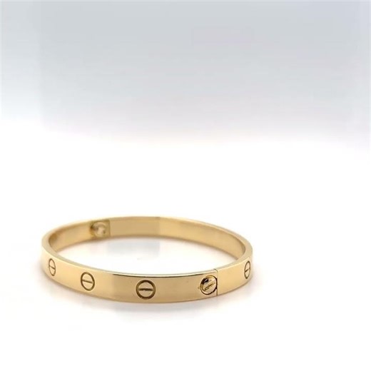 Cartier 18ct Yellow Gold Love Bracelet 31.72g