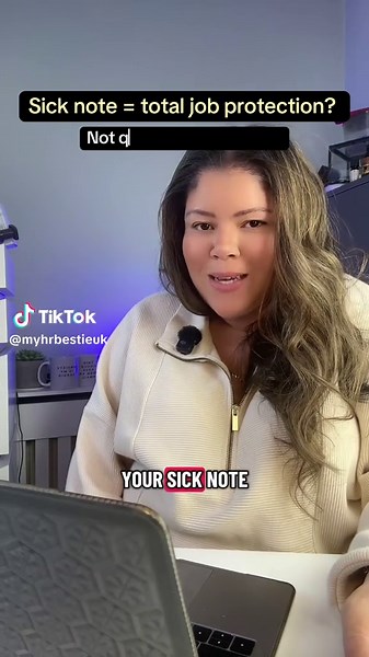 A Fit Note isn’t a force field. Being off sick comes with rights — but also risks. Here's what you really need to know 👇 #SickLeaveUK #FitNote #SicknessAbsence #CapabilityDismissal #UKEmployeeRights
