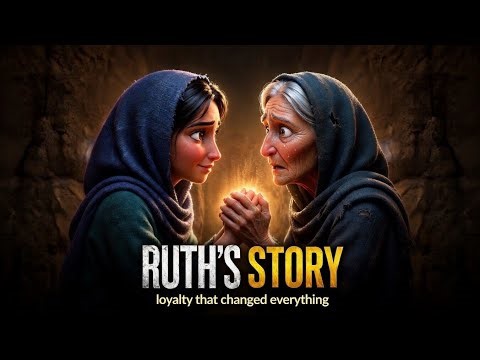 The story of Ruth/ Loyalty that changed her life/ Bible animated story.
