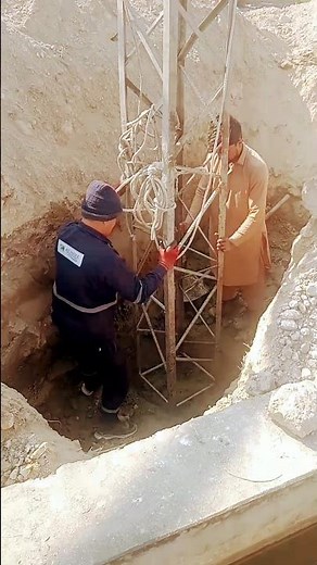 Electrical pole Installation| Part 2 | how to install electric Pole ? #electric #electrical