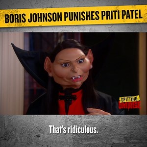 Boris Johnson Punishes Priti Patel #SpittingImage | Spitting Image